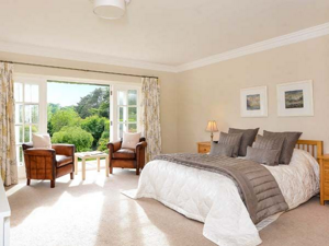Master bed room and view.
